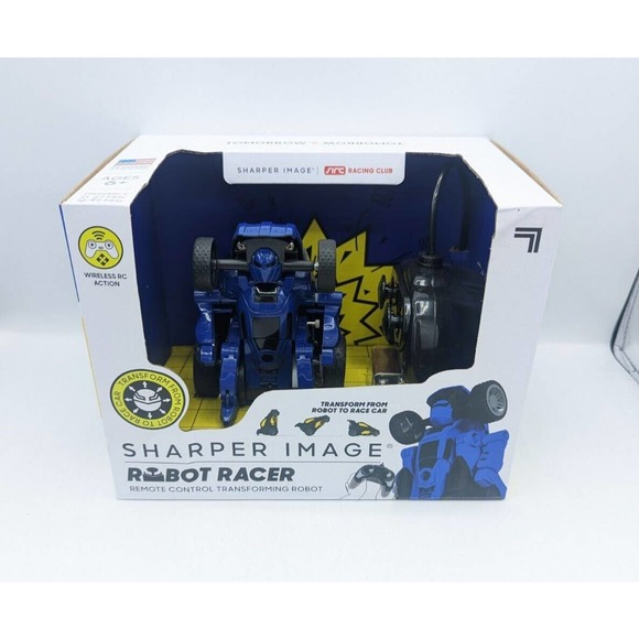 Sharper Image Robot Racer Car Remote Control Transformer Wireless RC NEW - Picture 9 of 9